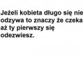 Jeżeli się nie odzywa