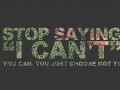 Stop saying