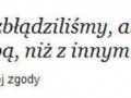 Możliwe że zbłądziliśmy