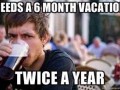 Twice a year