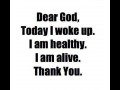 Thanks god