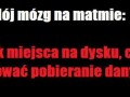 Mój mózg na matmie