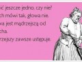 Mądrzejszy zawsze ustępuje