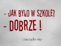 Jak w szkole