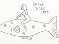 Lucyna jedzie rybą