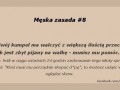 Męska zasada nr 8
