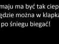 W klapkach d