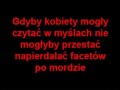 Gdyby kobiety mogły czytać w myślach