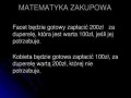 Matematyka zakupowa