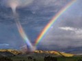 Tornado pożera tęczę