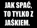 Spanie z jaśkiem