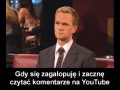 Komentarze na youtube
