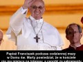 Papież franciszek przeciwny płaceniu za sakramenty