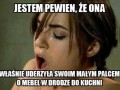 Ale przywaliła o