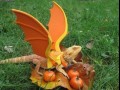 Halloweenowy smok