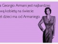 Żona Armaniego