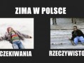 Zima w polsce