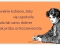 Mówienie kobiecie żeby się uspokoiła