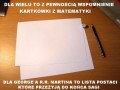 Dla wielu to wspomnienie kartkówki z matematyki