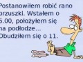 Postanowiłem robić rano brzuszki