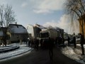 Tirowiec próbuje rozjechać strajkujących górników