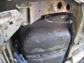 Opel Corsa B walka z korozją podwozia
