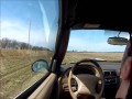 Stracił przytomność za kierownicą... Mustangiem po polu