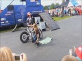 Lisa Kelly trucker blue jeans rear view hot