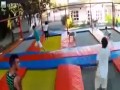Amatorzy trampolin