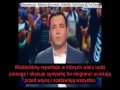 Relacja kobiety z pociagu którym jechali imigranci