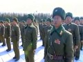 Powitanie KIM JONG-UNa na lotnisku