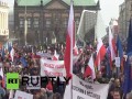 Manifestacja KOD w obronie wolnych mediów