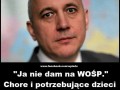 Nie daje na WOŚP