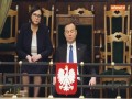 Andrzej Duda walczy... ze snem