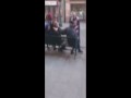 Atak karzełka na Piotrkowskiej w Łodzi