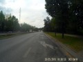 Rowerzysta na Buspasie