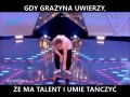Gdy Grażyna uwierzy, że ma talent