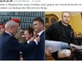 Weteran z Afganistanu bez nogi oraz goguś od noszenia teczki