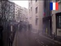 Migranci atakują francuski posterunek policji