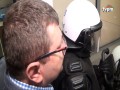 Zamieszki przed komisariatem w Miliczu