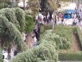 Mocna zadyma fanów Legii przed meczem z Realem na ulicach Madrytu