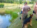 Wyciąganie Passata ze stawu