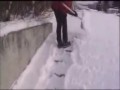 Jak odśnieżyć chodnik aby wkurzyć sąsiadów