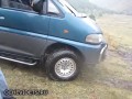 Offroadowy zjazd po śliskim zboczu