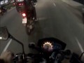 Nocna brawura na motorach