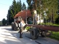 Załadunek ciągnika