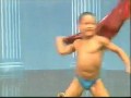Little Hercules in action!