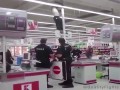 Człowiek pająk w Kauflandzie