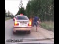 Niekulturalny pasażer taksówki