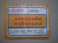 Oranżada PRL Słupsk WWG napój oranżada wyborowa PRL